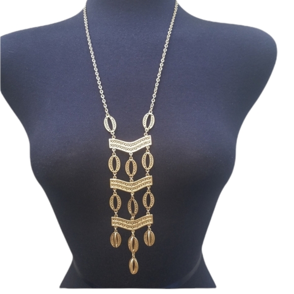 Stella & Dot Long Kimberly Necklace - Picture 1 of 14